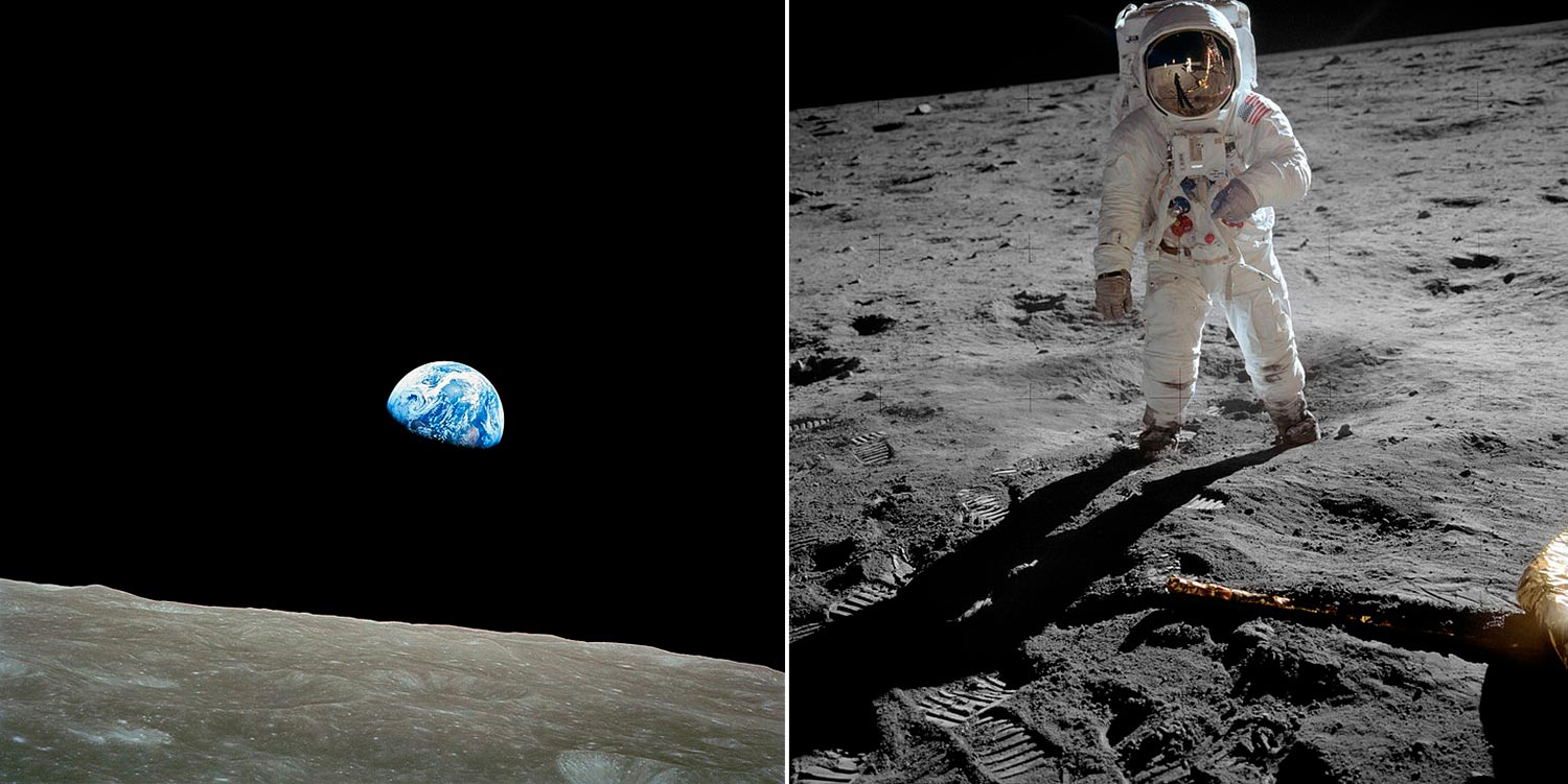 Apollo-ferdene til Månen var en grandios prestasjon, men så kostbare at de ble et engangsstunt.(Fotos: NASA)