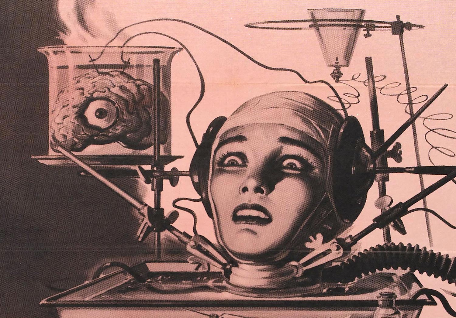 Kinoplakat for filmen The Brain That Wouldn´t Die fra 1962.